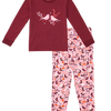 Lustiger Pyjama für Kinder Vögel und Beeren