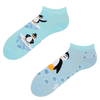 Lustige Knöchelsocken Fröhlicher Pinguin