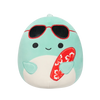 Squishmallows Perry der Delphin mit Sonnenbrille und Surfbrett, 20 cm