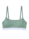 Salbeigrüne Modal-Damenbralette