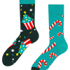 Lustige Socken Weihnachts-Süßigkeiten 