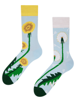 Lustige Socken Löwenzahn-Frühling