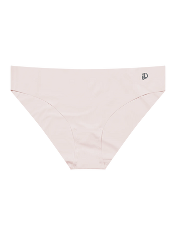 Hellrosa nahtlose Höschen für Damen