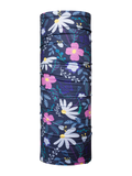 Lustiger Halswärmer Violette Blumen