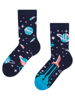 Lustige Kindersocken Planeten
