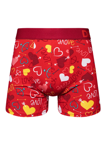 Lustige Boxershorts für Männer Herzen