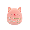 Squishmallows Wilka die Pfirsichkatze, eingewickelt mit Blumenstielen, 20 cm