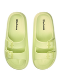 Helles Limettengrün Plateausandalen für Frauen