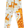 Lustige Leggings aus Baumwolle für Kinder Verliebte Giraffen