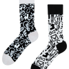 Lustige Socken Kritzeleien