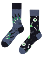 Lustige Socken Grünes Monster