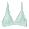 Hellgrüne nahtlose Bralette in Triangelform