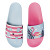 Lustige Pantoletten Liebes-Flamingos