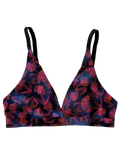 Nahtlose Bralette in Triangelform für Damen Nachtblumen