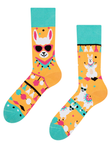 Lustige Socken Cooles Lama