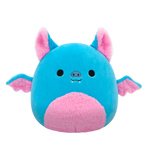Squishmallows Boyle die blaue Fruchtfledermaus mit rosa Bauch, 20 cm