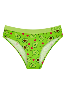 Modal-Damenhöschen Avocado-Liebe