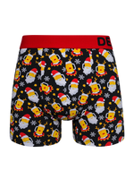 Lustige Boxershorts für Männer Bier-Weihnachtsmann