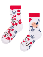 Lustige warme Socken für Kinder Winterbeeren