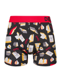 Lustige Boxershorts für Männer Buchliebhaber