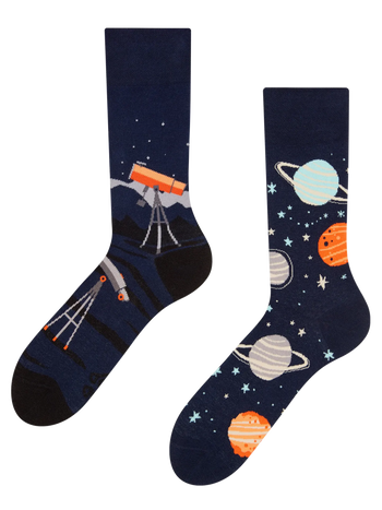 Lustige Socken Kosmos