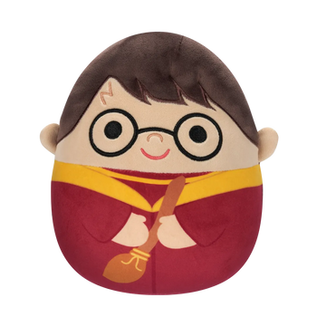 Squishmallows Harry Potter in Quidditch-Roben, 20 cm