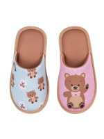 Lustige Hausschuhe für Kinder Teddybär
