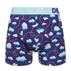 Lustige Boxershorts für Männer Papierflugzeuge und Wolken