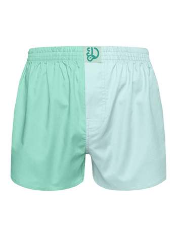 Türkisfarbene und blaue Shorts für Männer