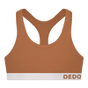 Haselnussbraune Damenbralette