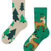 Lustige warme Socken für Kinder Reh und Hirsch