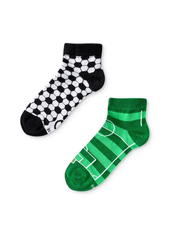 Lustige Knöchelsocken für Kinder Fußball