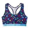 Lustige Damenbralette Aquarell-Blumen