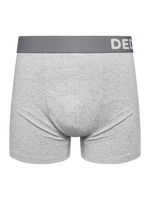 Dunkelgraue Melange Boxershorts für Männer