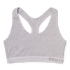 Grau melierte Damenbralette