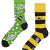 Lustige Socken Bienen