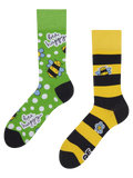 Lustige Socken Bienen