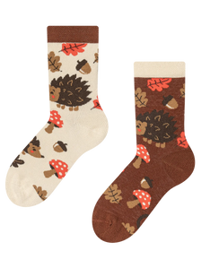 Lustige Kindersocken Waldigel