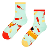 Lustige Crewsocken Hotdog