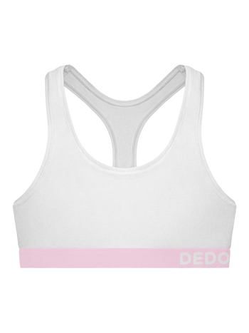 Weiße Damenbralette