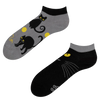 Lustige Knöchelsocken Katzenaugen