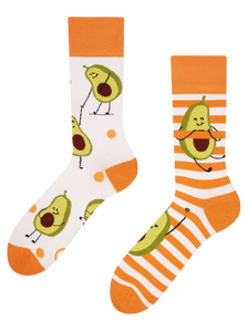 Lustige Socken Lustige Avocado