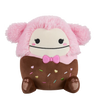 Squishmallows Brina der in Schokolade getauchte rosa Bigfoot mit rosa Fliege, 20 cm