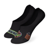 Lustige No-Show-Socken Neon-Bier