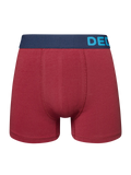 Dunkelrote Boxershorts für Männer