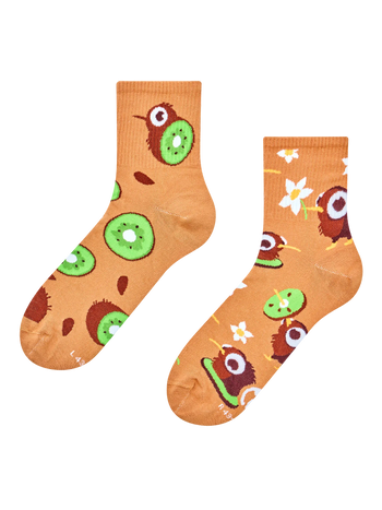 Lustige Crewsocken Kiwi der Vogel