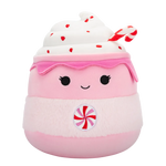 Squishmallows Ethel die rosa Zuckerstange Heiße Schokolade, 20 cm
