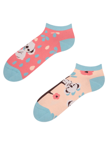 Lustige Knöchelsocken Schläfriger Koala