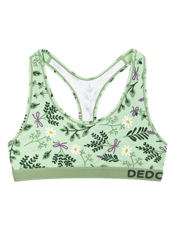 Lustige Damenbralette Kräuter