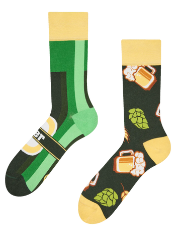Lustige Socken Flaschenbier